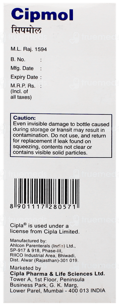 Cipmol Infusion 100Ml
